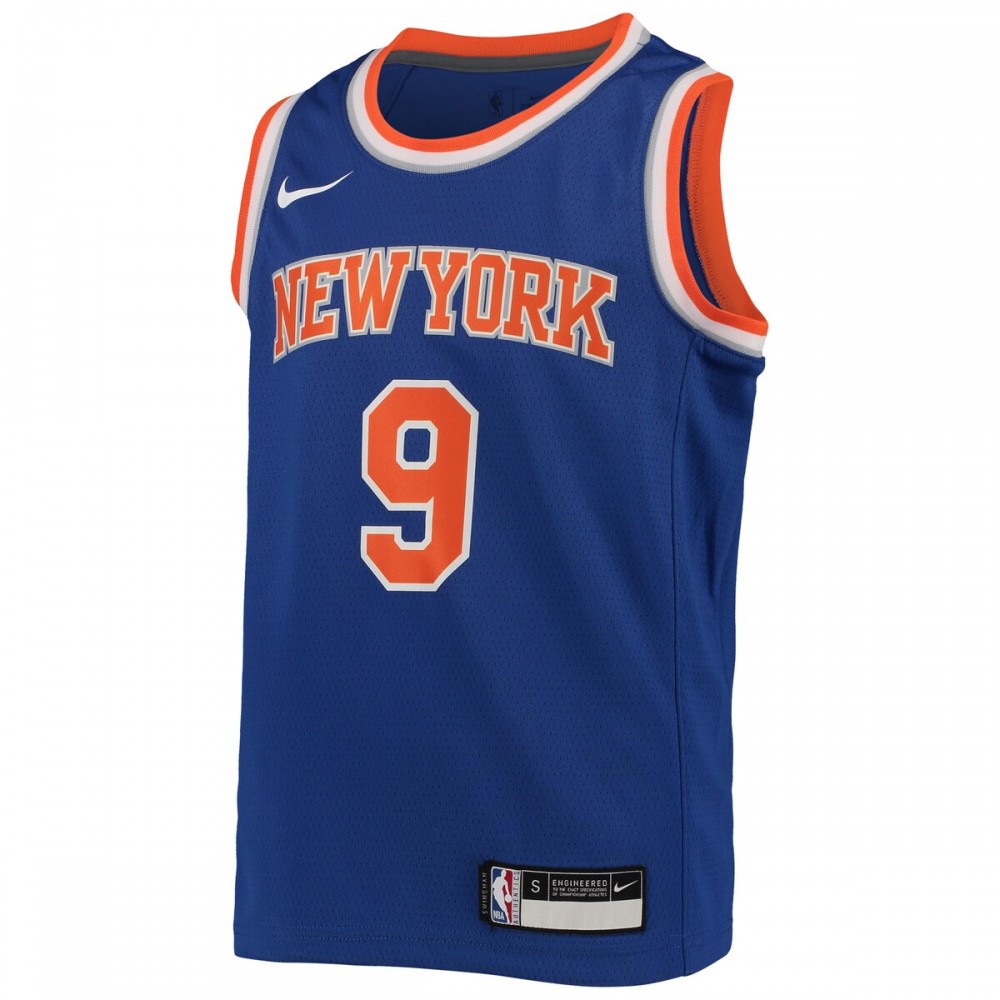 RJ Barrett New York Knicks Youth Swingman Jersey - Icon Edition - Royal-Pro Kit Vault | Brand New 26/27 Sports Jerseys